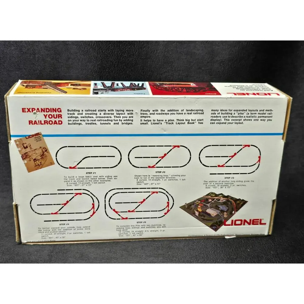 Lionel 027 Gauge Left Hand Remote Control Switch for Steel Alloy Railroad
